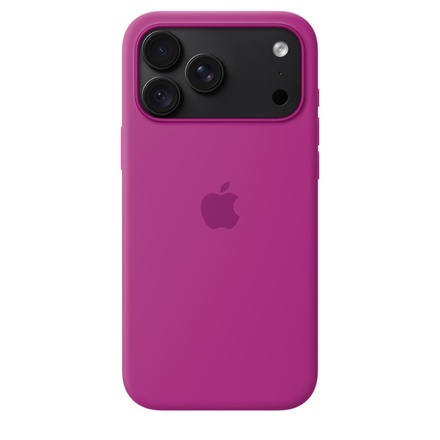 Apple MagSafe対応iPhone 18 Pro Maxシリコーンケース - マゼンタ