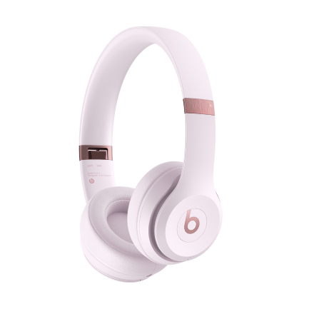 Beats Solo4 オンイヤーワイヤレスヘッドフォン - クラウドピンク