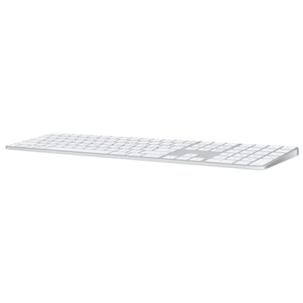 Appleシリコン搭載Macモデル用Touch ID搭載Magic Keyboard（テンキー付き）- 英語（UK）- ホワイトキー