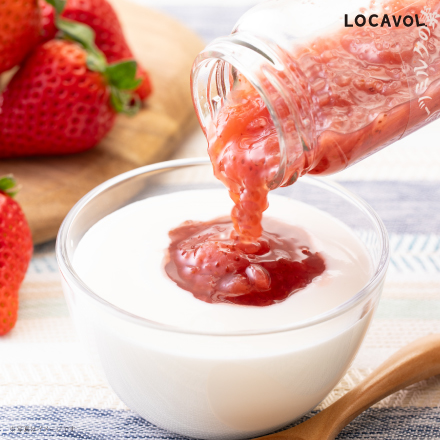 いちごミルクの素「さら×つぶ」2本