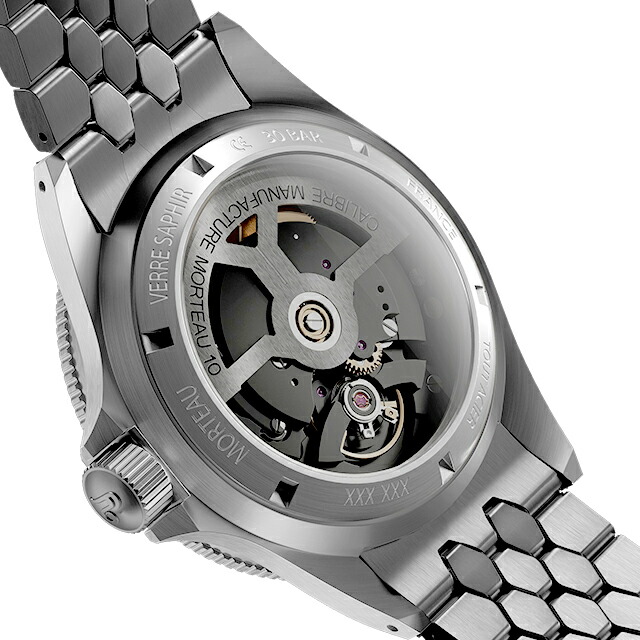 イエマ スーパーマン CMM.10 自動巻き 腕時計 メンズ YEMA 11.13.66.SN.M2 アナログ ブラック 黒 フランス製 ブランド おしゃれ 防水 プレゼント 男性 実用的