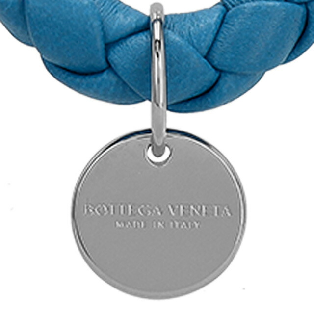 ボッテガ・ヴェネタ キーリング メンズ レディース ブランド BOTTEGA VENETA 113539-V3UN1 ブルー 高級 おしゃれ プレゼント 実用的
