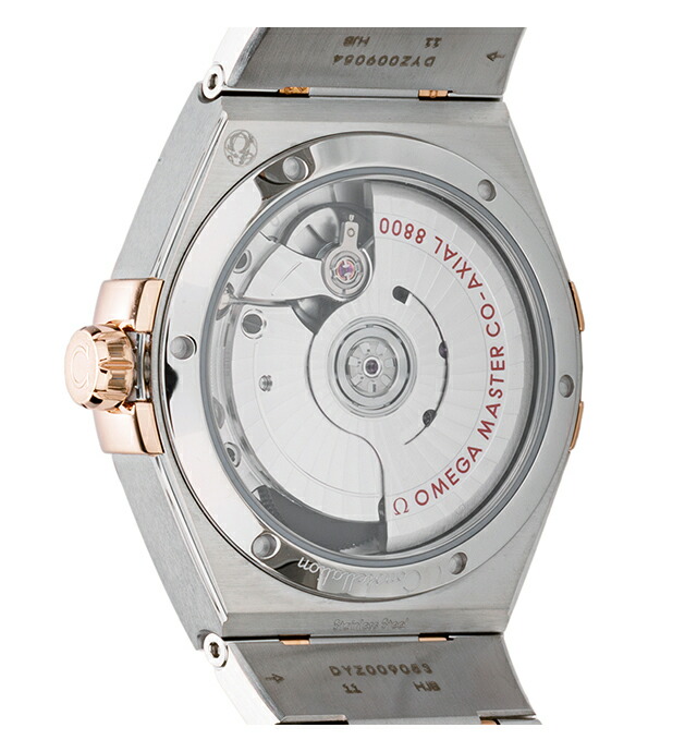 オメガ コンステレーション 36mm 自動巻き 腕時計 メンズ ダイヤモンド OMEGA 131.20.36.20.52.001 アナログ シルバー セドナゴールド スイス製 高級 ブランド おしゃれ 防水 プレゼント 男性 実用的