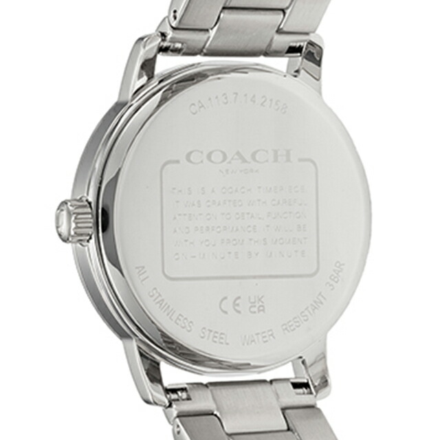 コーチ GRAND クオーツ 腕時計 レディース 替えベルト COACH 14000088 アナログ ピンク ブランド おしゃれ 防水 軽い 華奢 かわいい プレゼント 女性 実用的