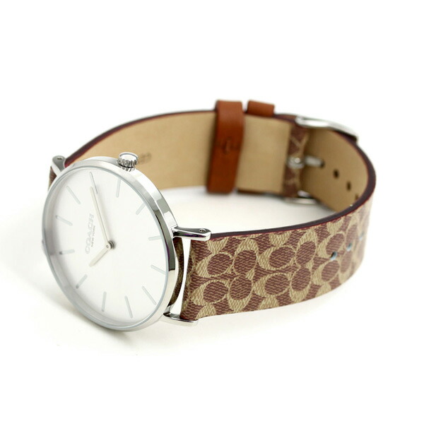 コーチ 腕時計 ブランド レディース ペリー COACH 時計 36mm 14503122 シグネチャー 革ベルト 記念品 プレゼント ギフト