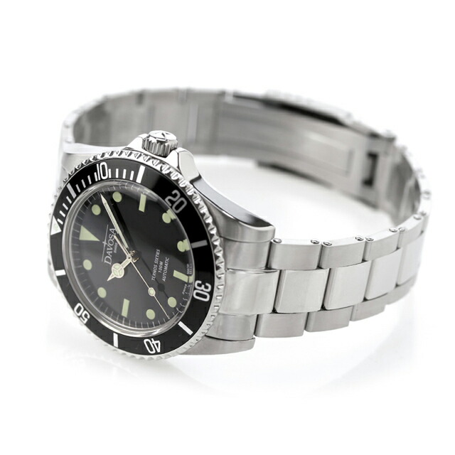 ダボサ テルノス シックスティズ 自動巻き 腕時計 メンズ DAVOSA 161.525.50 アナログ ブラック 黒 スイス製 ブランド おしゃれ 防水 プレゼント 男性 実用的