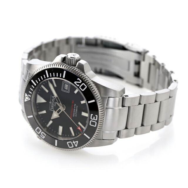 ダボサ アルゴノーティック BG 自動巻き 腕時計 メンズ DAVOSA 161.528.20 アナログ ブラック 黒 スイス製 ブランド おしゃれ 防水 プレゼント 男性 実用的