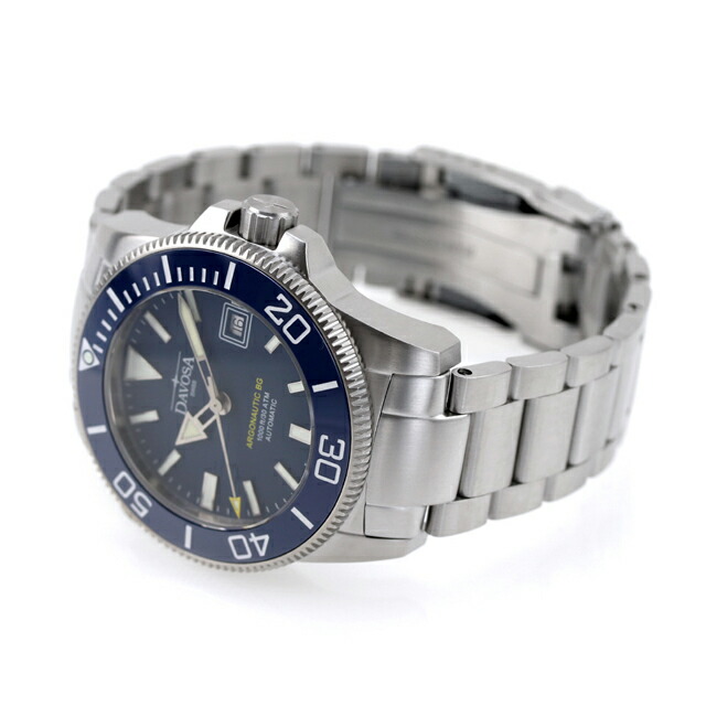 ダボサ アルゴノーティック BG 自動巻き 腕時計 メンズ DAVOSA 161.528.40 アナログ ネイビー スイス製 ブランド おしゃれ 防水 プレゼント 男性 実用的
