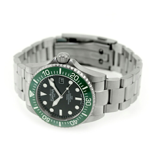 ダボサ テルノス プロフェッショナル 68h 自動巻き 腕時計 メンズ DAVOSA 161.538.70 アナログ ブラック 黒 スイス製 ブランド おしゃれ 防水 プレゼント 男性 実用的