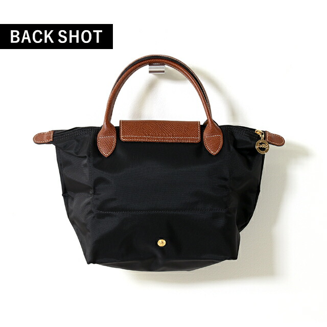 ロンシャン トートバッグ レディース LONGCHAMP プリアージュ オリジナル S トップハンドルバッグ ハンドバッグ ポリアミドキャンバス 折り畳み 1621 089 001 ブラック バッグ 軽量 手提げ ブランド 高級 おしゃれ プレゼント 女性 実用的 かわいい