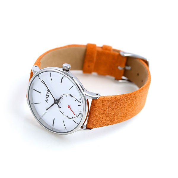 アデクス ADEXE 時計 スイートコレクション 33mm 1870B-07-JP18MAR プチ 腕時計 オレンジ ブランド おしゃれ 防水 プレゼント 男性 実用的