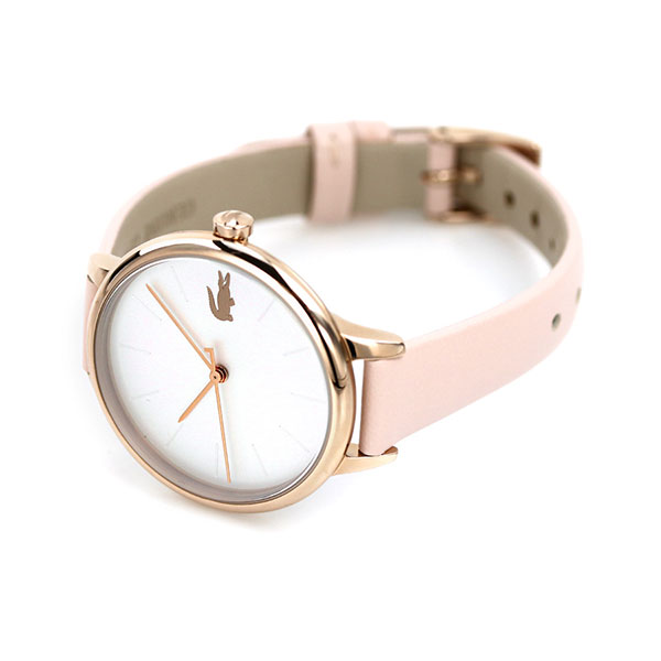 ラコステ 時計 34mm クオーツ レディース 腕時計 2001101 LACOSTE シルバー ピンク ブランド おしゃれ 防水 かわいい プレゼント 女性 実用的