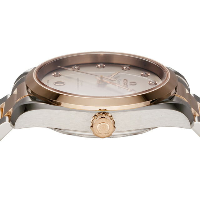 オメガ シーマスター アクアテラ 150M 38mm 自動巻き 腕時計 レディース ダイヤモンド OMEGA 220.20.38.20.56.002 アナログ グレー シルバー ゴールド スイス製 高級 ブランド おしゃれ 防水 プレゼント 女性 実用的