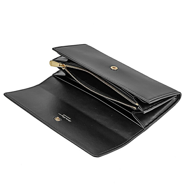 フェラガモ 長財布 レディース ブランド Ferragamo ITALY 22D999 NER ブラック