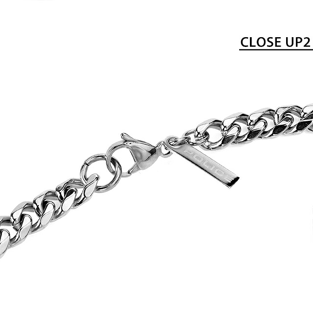 ポリス ネックレス メンズ ブランド POLICE シン SIN 25490PSS01 シルバー アクセサリー ジュエリー ブランド 高級 おしゃれ プレゼント 男性 実用的 かっこいい