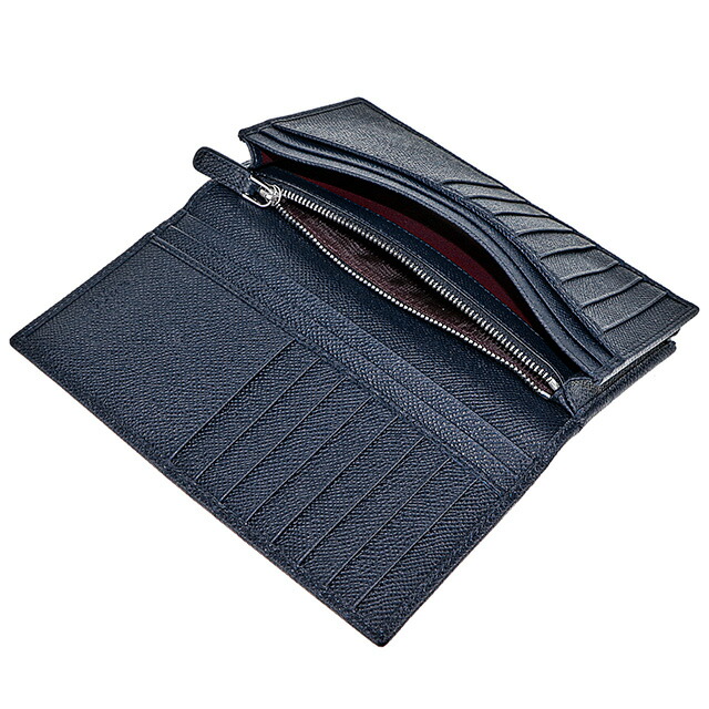 ブルガリ 長財布 メンズ ブランド BVLGARI 283811 ネイビー ウォレット 高級 おしゃれ プレゼント 実用的