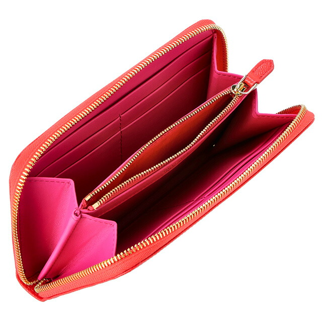 ブルガリ 長財布 レディース BVLGARI レザー 288182 SSCOR レッド ウォレット ブランド 高級 おしゃれ プレゼント 実用的