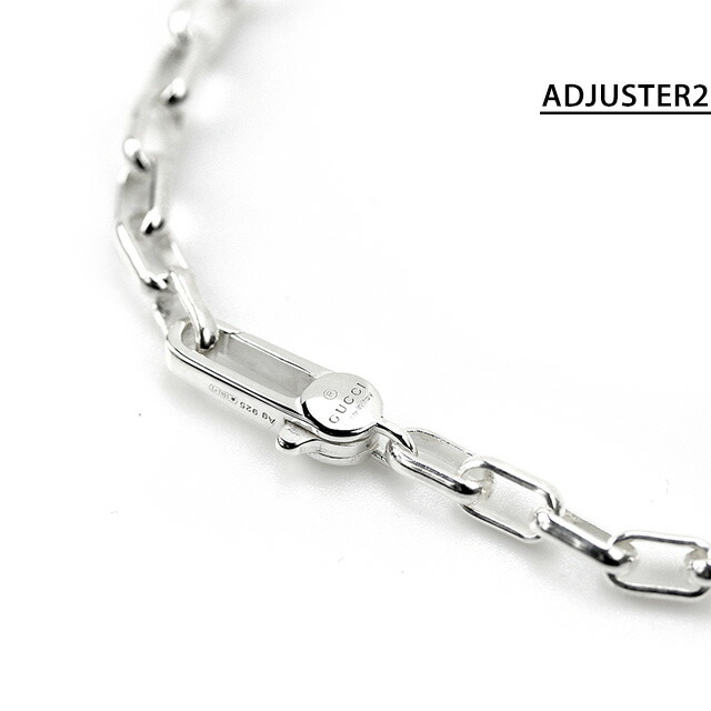 GUCCI グッチ ブレスレット メンズ ブランド インターロッキングG XL チェーン シルバー925 295711 J8400 8106 GUCCI専用BOX シルバーアクセサリー 誕生日プレゼント ギフト 男性 プレゼント 実用的