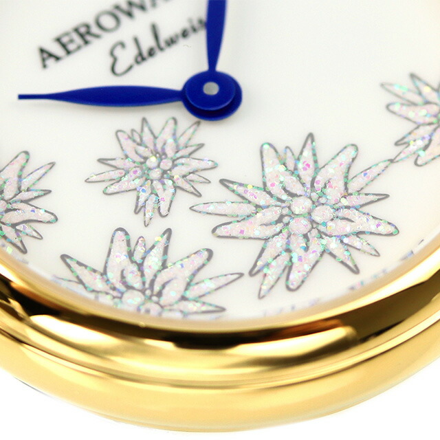 アエロウォッチ エーデルワイス クオーツ 懐中時計 ブランド AEROWATCH 32825-JA04 シルバー スイス製 プレゼント ギフト