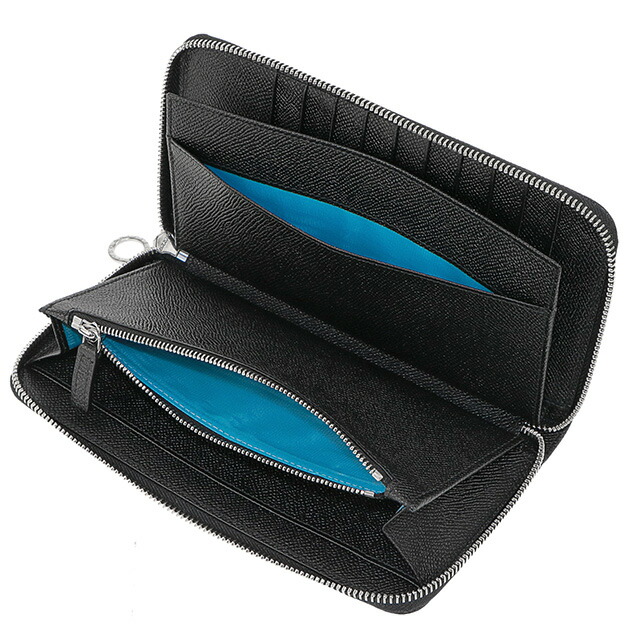 ブルガリ 財布 オーガナイザー メンズ BVLGARI レザー 36710 BLK ブラック ウォレット ブランド 高級 おしゃれ プレゼント 実用的