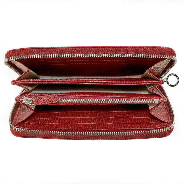ブルガリ 長財布 メンズ BVLGARI 37340 RUBY ルビーレッド ウォレット ブランド 高級 おしゃれ プレゼント 実用的