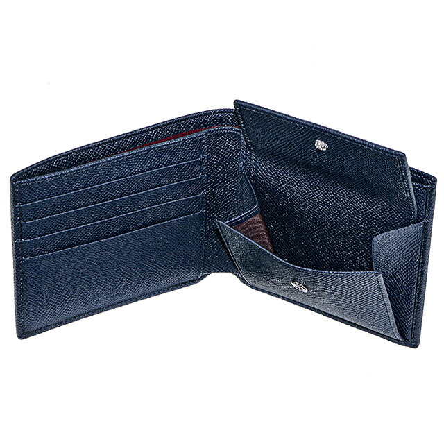 ブルガリ 二つ折り財布 メンズ ブランド BVLGARI 39324 DSAP デニムサファイア ウォレット 高級 おしゃれ プレゼント 実用的