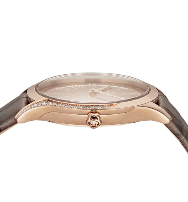 オメガ デ・ヴィル トレゾア 36mm クオーツ 腕時計 レディース ダイヤモンド OMEGA 428.58.36.60.13.001 アナログ ブラウン スイス製 高級 ブランド おしゃれ 防水 軽い 華奢 プレゼント 女性 実用的