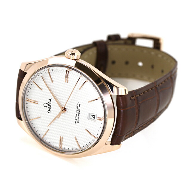 オメガ デ・ヴィル トレゾア 40mm 手巻き 腕時計 メンズ OMEGA 432.53.40.21.02.002 アナログ シルバー ブラウン スイス製 高級 ブランド おしゃれ 防水 プレゼント 男性 実用的