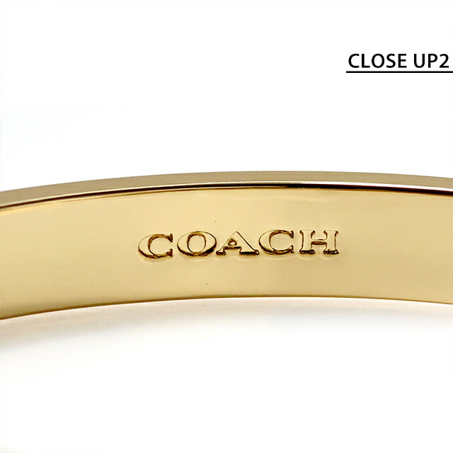 コーチ バングル レディース ブランド COACH ロゴ 440616GLD710 ゴールド アクセサリー