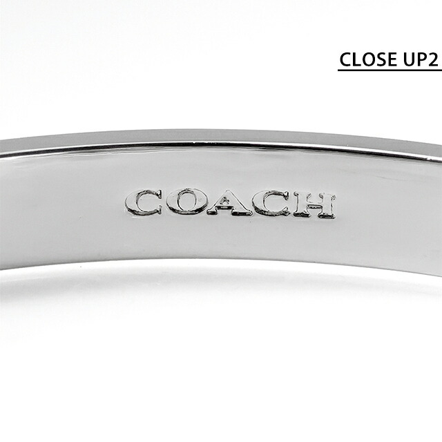 コーチ バングル レディース ブランド COACH ロゴ 440616RHO030 シルバー アクセサリー