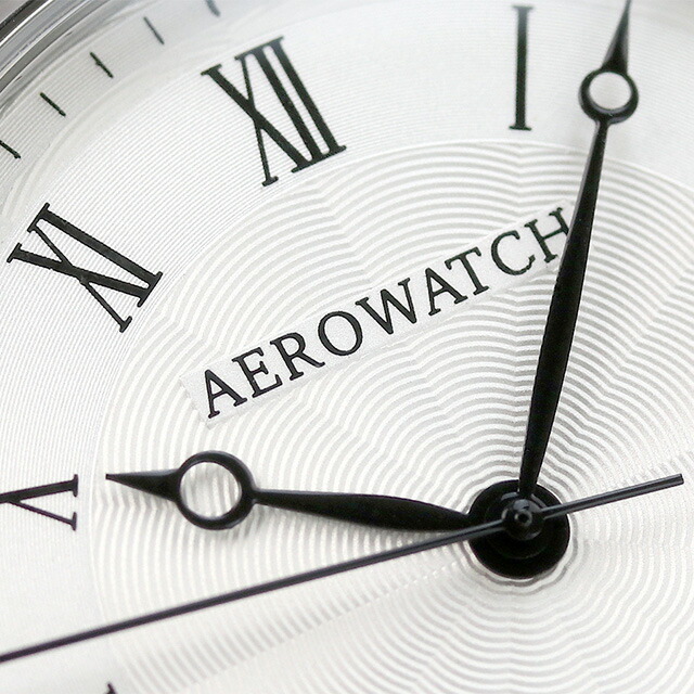 アエロウォッチ クオーツ 懐中時計 AEROWATCH 45828-PD01 ホワイト 白 スイス製 プレゼント ギフト