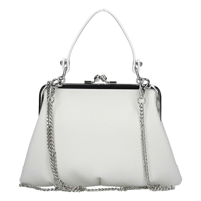ヴィヴィアン ウエストウッド ハンドバッグ レディース ブランド Vivienne Westwood がま口 2WAY 4B010007W OFF-WHITE ビビアン 軽量 小さめ 手提げ 高級 おしゃれ プレゼント 女性 実用的 かわいい