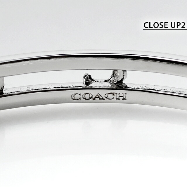 コーチ バングル レディース ブランド COACH ロゴ 506208RHO030 シルバー アクセサリー