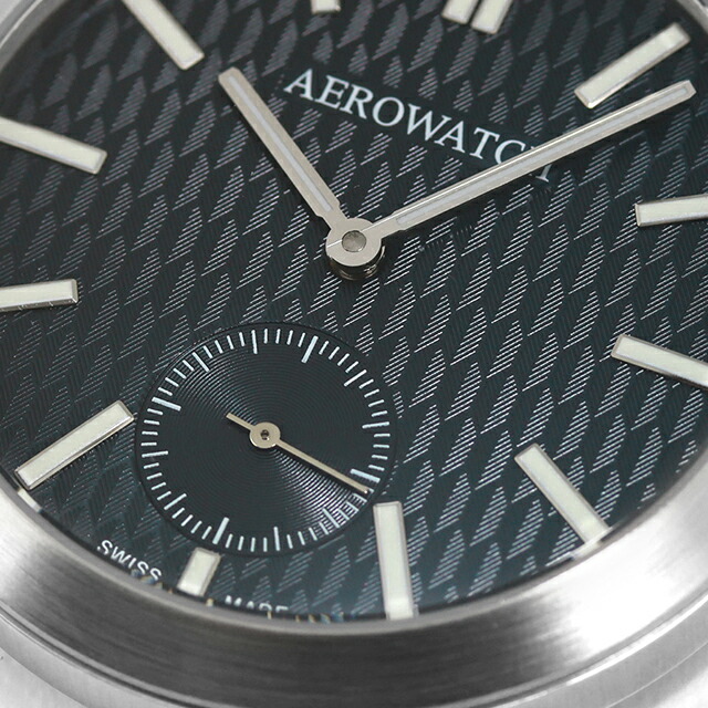 アエロウォッチ 手巻き 懐中時計 ブランド メンズ レディース 数量限定 AEROWATCH 50829-AA05 アナログ ブラック 黒 スイス製
