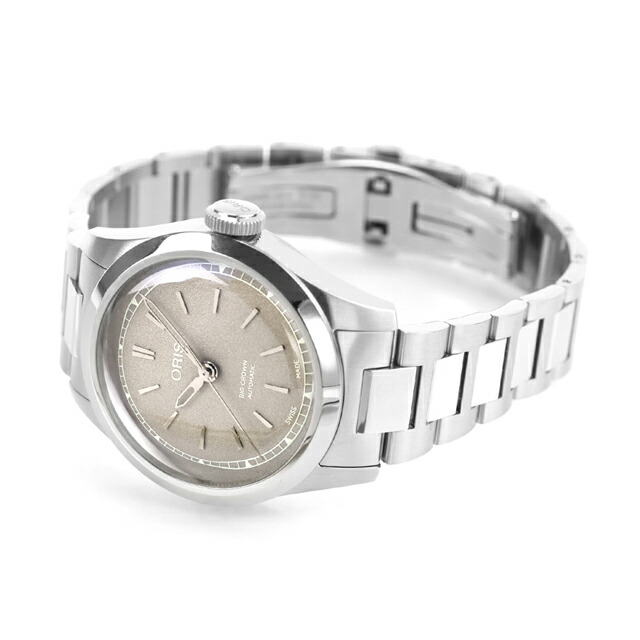 オリス ビッククラウン 34mm 自動巻き 腕時計 ブランド メンズ レディース ORIS 01 531 7797 4056-07 8 17 06 アナログ トープブラウン スイス製 高級 おしゃれ 防水 プレゼント 実用的
