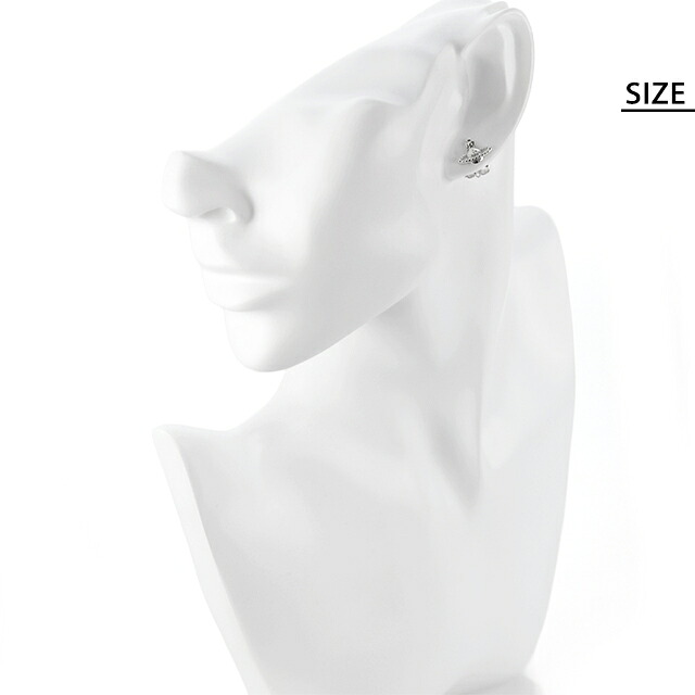 ヴィヴィアン ウエストウッド ピアス レディース Vivienne Westwood ファラー スタッド 両耳用 62010015-02P019 シルバー アクセサリー ビビアン ジュエリー ブランド 高級 おしゃれ プレゼント 女性 実用的 かわいい