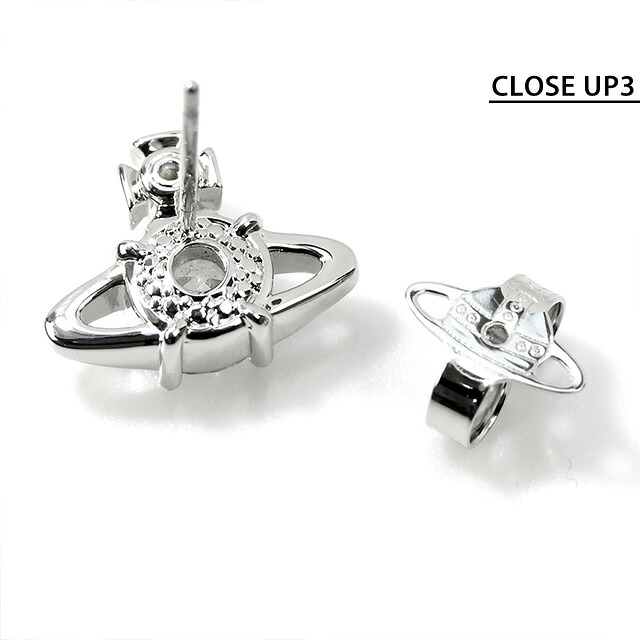 ヴィヴィアン ピアス メンズ レディース Vivienne Westwood レイナ 両耳 真鍮 ユニセックス 62010070/02P102 シルバー アクセサリー ビビアン ギフト ジュエリー ブランド 高級 おしゃれ プレゼント 男性 実用的 かっこいい