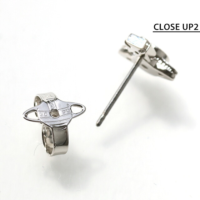 ヴィヴィアン ウエストウッド ピアス メンズ レディース Vivienne Westwood MAN LONDON オーブ ORB スタッド 片耳用 62010239 02P297 シルバー グレー アクセサリー ビビアン ジュエリー ブランド 高級 おしゃれ プレゼント 男性 実用的 かっこいい