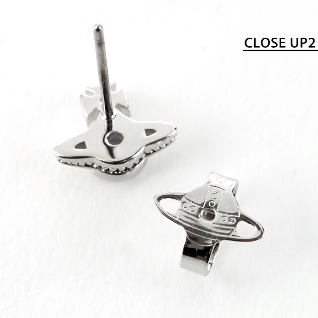 ヴィヴィアン ウエストウッド ピアス メンズ レディース ブランド Vivienne Westwood ロンドンオーブシングルピアス スタッド 片耳用 62010239 02P676 シルバー パープル アクセサリー ビビアン