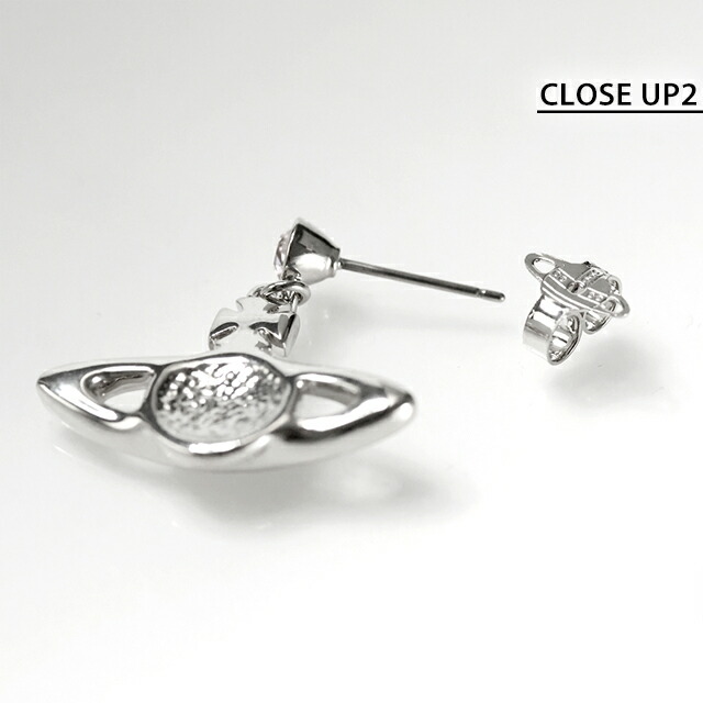 ヴィヴィアン ウエストウッド ピアス メンズ レディース ブランド Vivienne Westwood ミニ バス リリーフ スタッド 両耳用 62020025 02P656 シルバー ヴィンテージローズ アクセサリー ビビアン