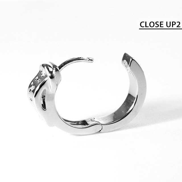 ヴィヴィアン ウエストウッド ピアス メンズ レディース ブランド Vivienne Westwood ボビー 真鍮 フープ 片耳用 62030053-02P019 シルバー アクセサリー ビビアン
