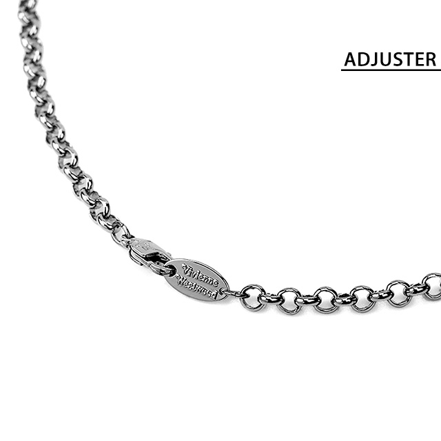ヴィヴィアン ウエストウッド ネックレス ブランド Vivienne Westwood スモールオーブ ペンダント メンズ レディース ユニセックス 63020096-S001 ブラック アクセサリー ギフト プレゼント 実用的