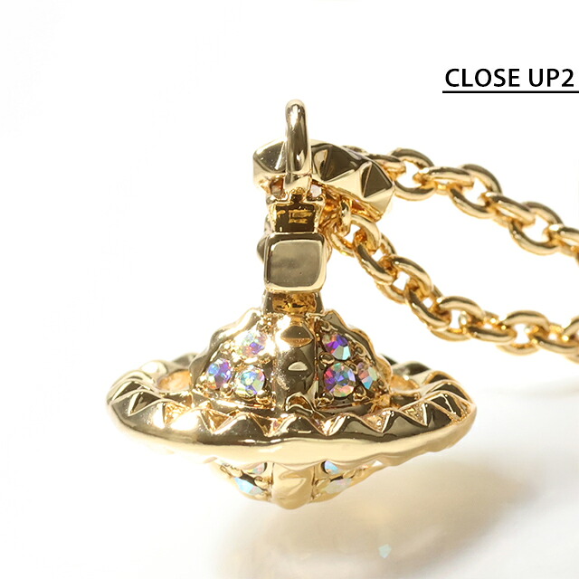 ヴィヴィアン ウエストウッド ネックレス メンズ レディース ブランド Vivienne Westwood メイフェアスモールオーブ 630203EF-02R115 ゴールド アクセサリー ビビアン ジュエリー ブランド 高級 おしゃれ プレゼント 実用的 ペア