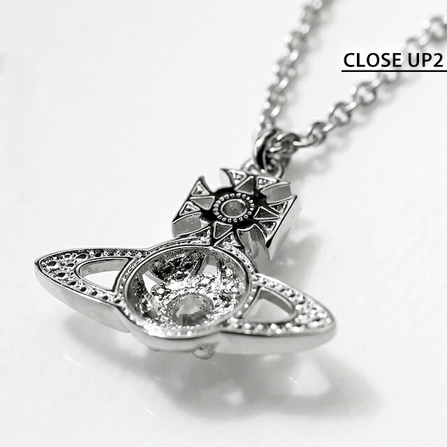 ヴィヴィアン ウエストウッド ネックレス ペンダント レディース Vivienne Westwood LEE オーブ ORB 630203GS 02P102 シルバー アクセサリー ビビアン ジュエリー ブランド 高級 おしゃれ プレゼント 女性 実用的 かわいい