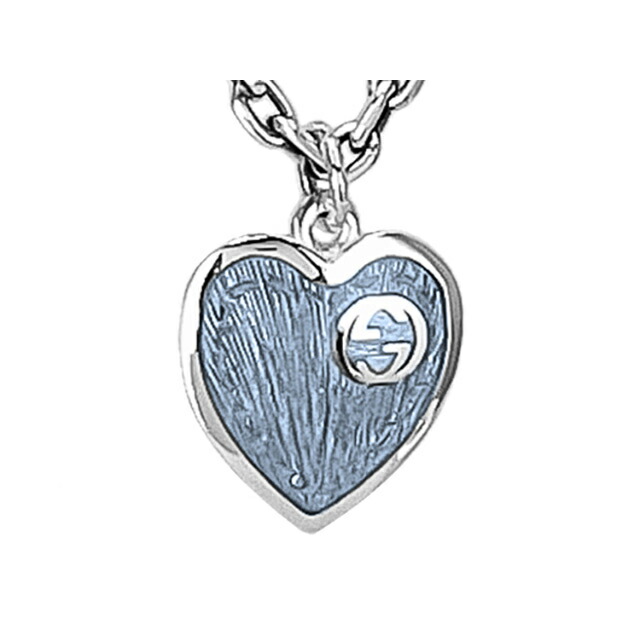 グッチ ネックレス レディース ブランド GUCCI 645545-J89B4 シルバー／ブルー