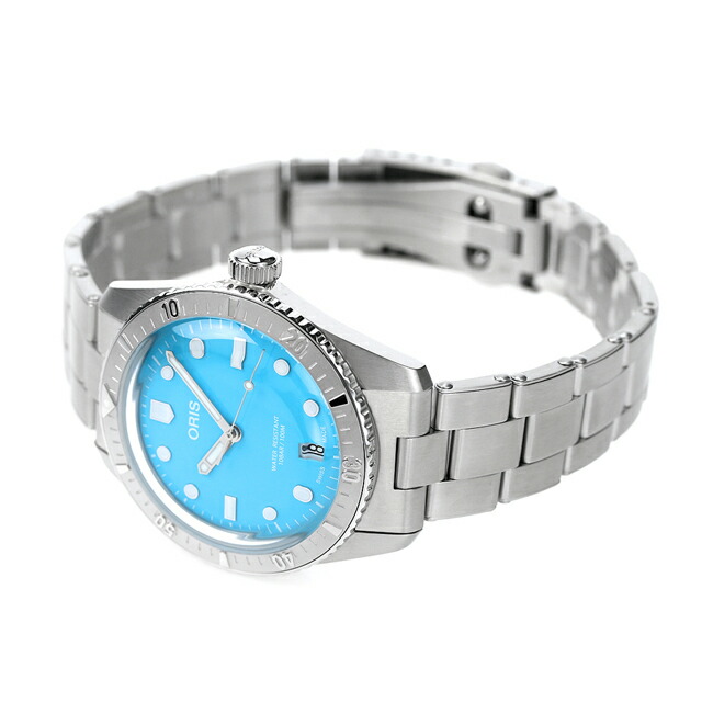 オリス ダイバーズ 65 38mm 自動巻き 腕時計 メンズ ORIS 01 733 7771 4055-07 8 19 18 アナログ ブルー スイス製 高級 ブランド おしゃれ 防水 プレゼント 男性 実用的
