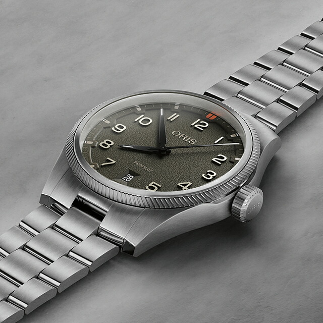 オリス プロパイロット デイト 41mm 自動巻き 腕時計 ブランド メンズ ORIS 01 733 7805 4167-07 8 20 04LC アナログ カーキ スイス製 高級 おしゃれ 防水 プレゼント 男性 実用的