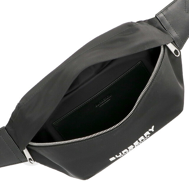 バ－バリ－ ボディバッグ メンズ ブランド BURBERRY 8049095 ブラック