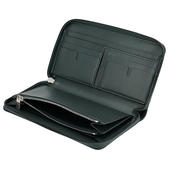 バ－バリ－ 長財布 メンズ BURBERRY チェック 8080738 グリーン ウォレット ブランド 高級 おしゃれ プレゼント 実用的