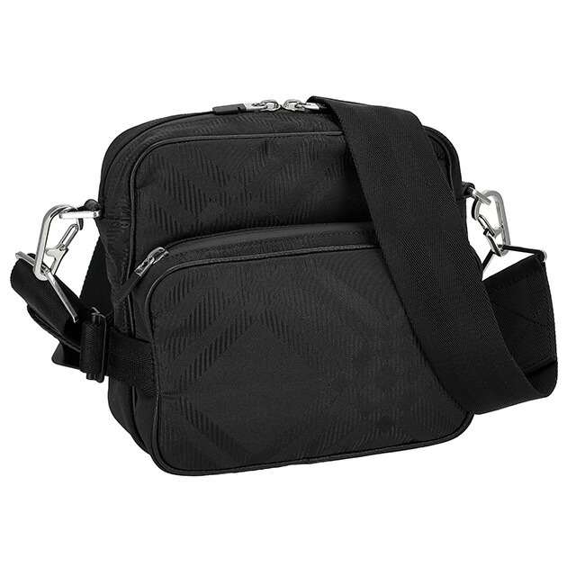 バーバリー ショルダーバッグ メンズ BURBERRY 8085380 ブラック 斜めがけ ブランド 高級 おしゃれ プレゼント 男性 実用的 かっこいい